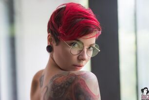 naked red-haired sweetie